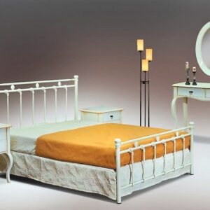 Κρεβάτι ημίδιπλο, μεταλλικό, βαρύ, ελληνικής κατασκευής!! 9139-2