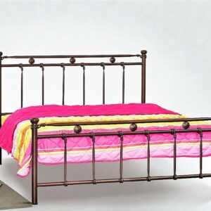 Κρεβάτι ημίδιπλο, μεταλλικό, βαρύ, ελληνικής κατασκευής!! 9110-2