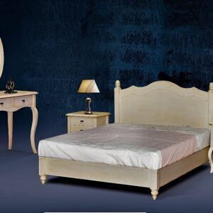 Κρεβάτι ημίδιπλο, πατίνα δρυς, βαριάς ελληνικής κατασκευής!! 9005-2