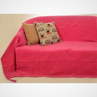 Chenille ριχτάρια,μεγάλων διαστάσεων,σε χρώμα φούξια 7011-14