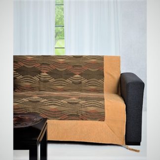 Chenille ριχτάρια,μεγάλων διαστάσεων,σε χρώμα χρυσό 7011-7