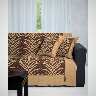 Chenille ριχτάρια,σε χρώμα χρυσό 7012-1