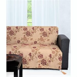 Chenille ριχτάρια,κλασσικά, ivory χρώματος 7012-8