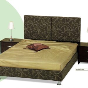 Κρεβάτι διπλό με ανατομικό τελάρο βαρέος τύπου πυκνό και κεφαλάρι 9160-3