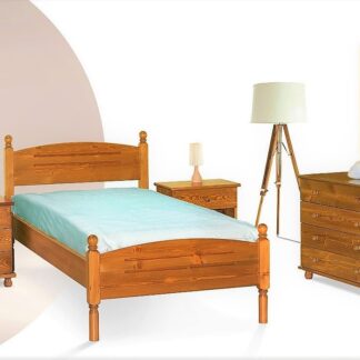 Κρεβάτι υπέρδιπλο, ελληνικής κατασκευής, από ξύλο μασίφ σουηδικό! 9196-5