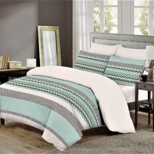 Σετ σεντόνια Γίγας (king size) 240Χ260cm 100% Βαμβακερά βεραμάν άσπρο. Κωδ. 7302-7Γ